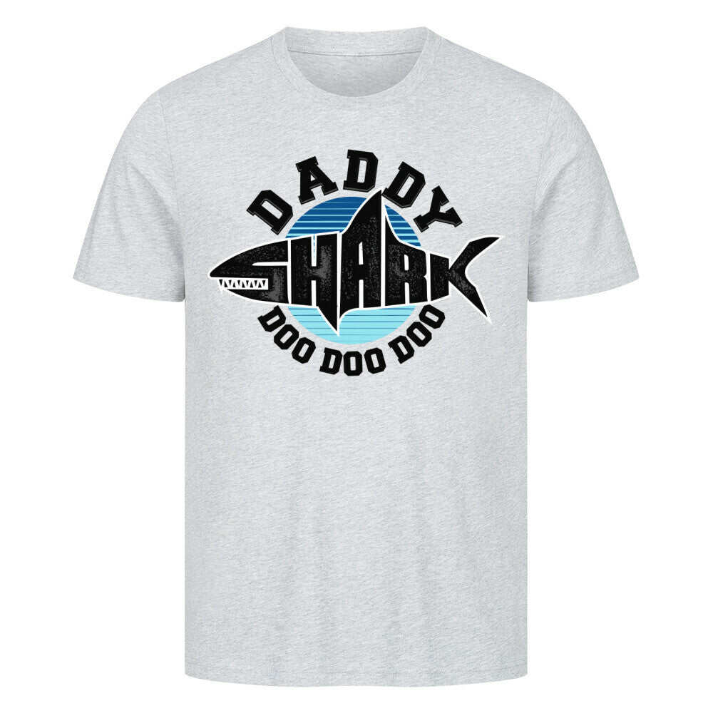Premium T-Shirt Daddy Shark with graphic print, 100% cotton, made in Türkiye.