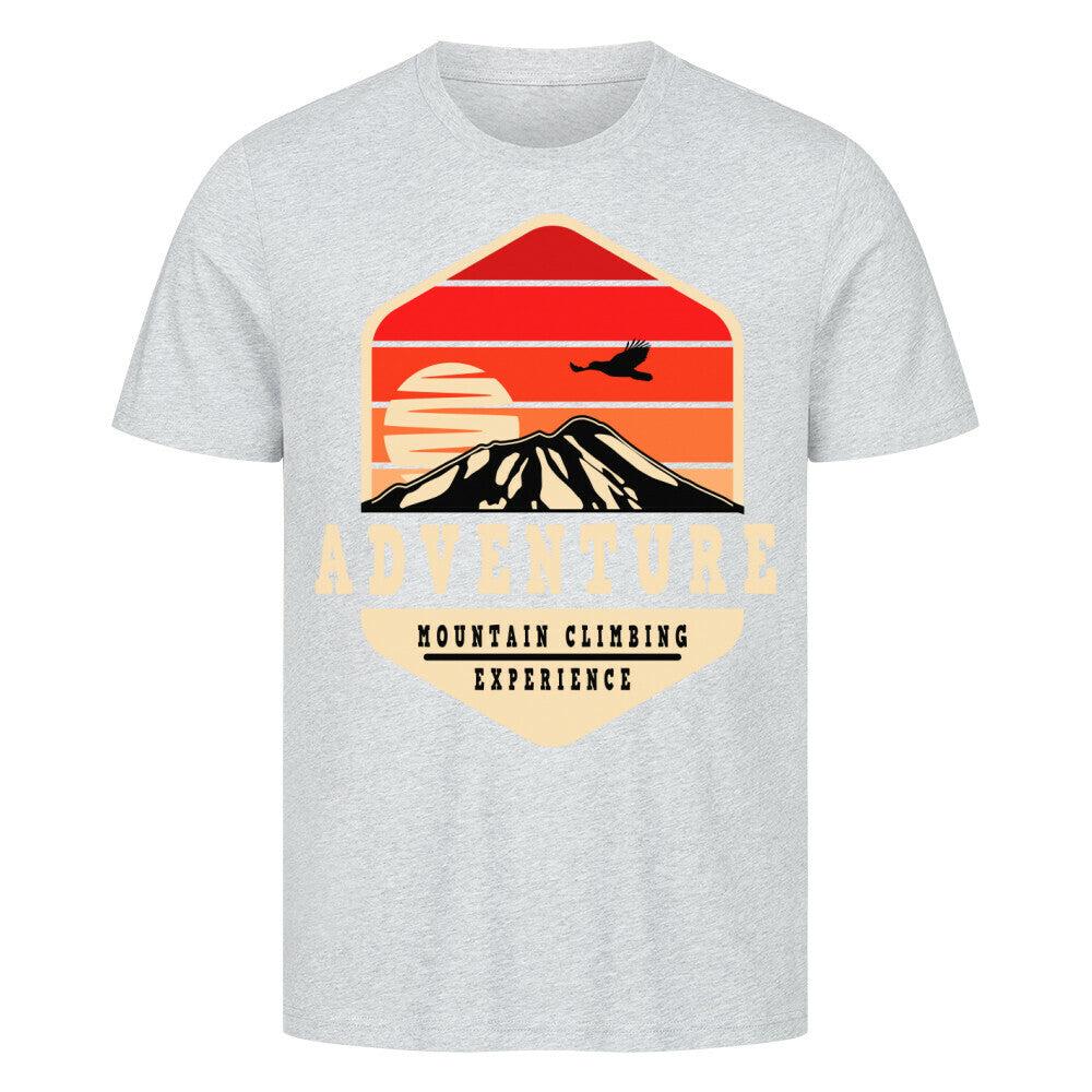 Premium T-Shirt Adventure Mountain with mountain graphic.