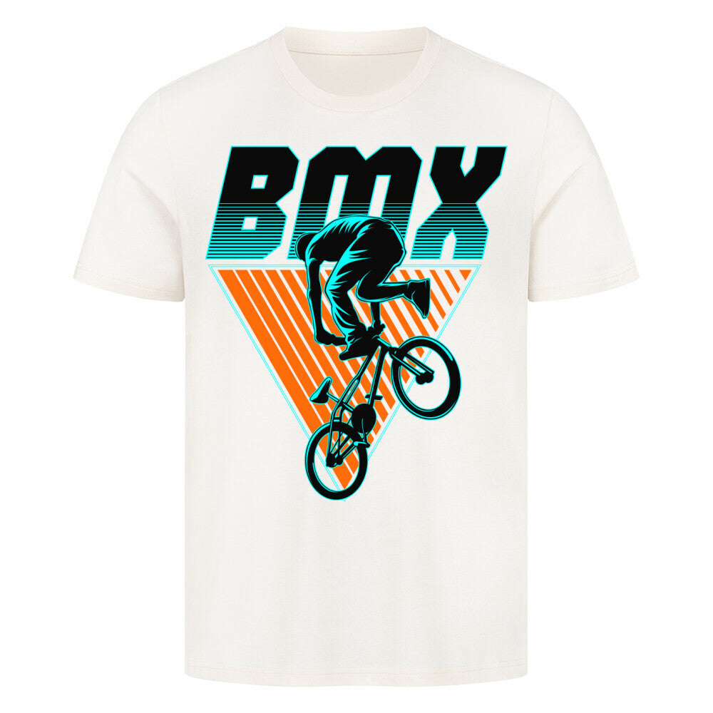 Premium BMX T-shirt with unique graphic design, 100% cotton.