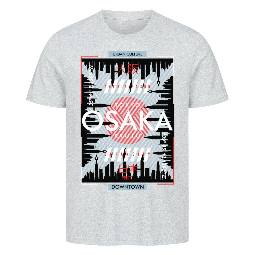 Premium T-Shirt Japan Osaka design, 100% cotton, urban pattern.