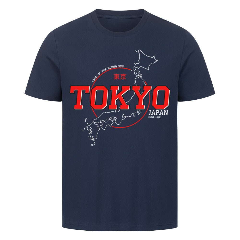 Premium T-Shirt featuring Tokyo Japan design, 100% cotton, made in Türkiye.