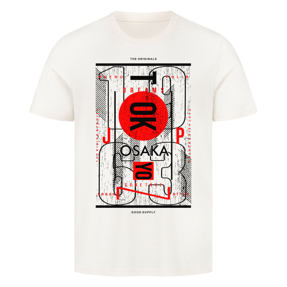 Premium T-Shirt featuring Tokyo Japan 1963 design, 100% cotton, white, high-quality print.