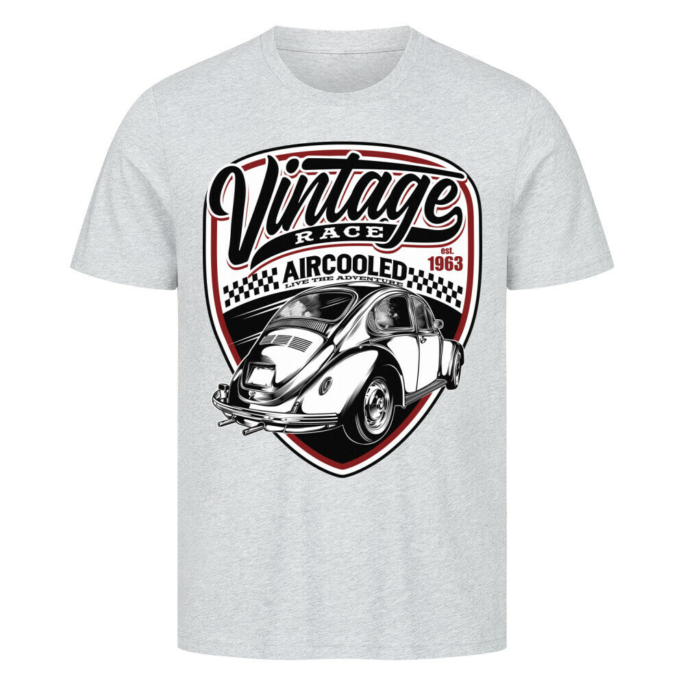 Premium T-Shirt Vintage Aircooled Käfer design, 100% cotton, comfortable fit.